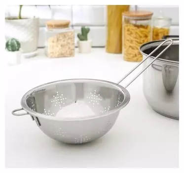 Дуршлаг с ручкой, D=22 см