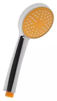 Душевая лейка Accoona A334h, 1 режим, жёлтая
