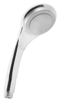 Душевая лейка Zein Z0111, с светло-серыми вставками, 1 режим, пластик, цвет хром