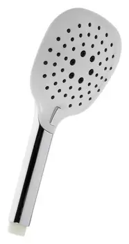 Душевая лейка Zein Z420, кнопочная, пластик, 3 режима, цвет хром