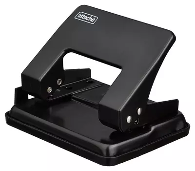 Дырокол Attache Wd204 до 16л., металл., черный