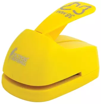 Дырокол фигурный 3D "Бабочка", диаметр вырезной фигуры 38 мм, Остров сокровищ