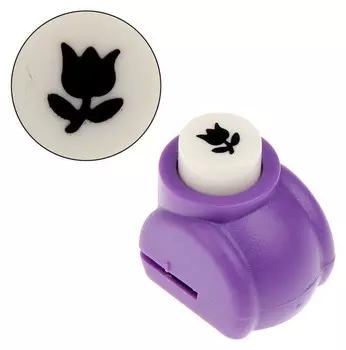 Дырокол фигурный "Тюльпан" D=1 см