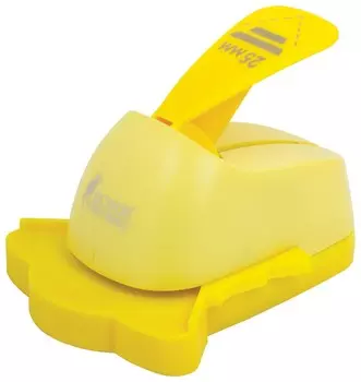 Дырокол фигурный угловой для фото, диаметр вырезной фигуры 25 мм