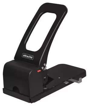 Дырокол мощный Economy до 100 листов, металлический, черный