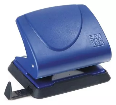 Дырокол SAX 325 до 25л., пластик, с лин., синий, австрия-венгрия