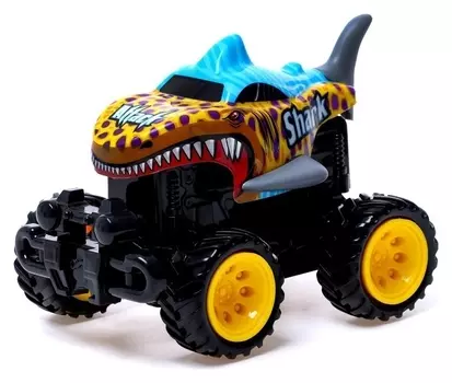 Джип инерционный «Акула», трансформация при ударе