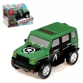 Джип инерционный Армия Pull Back Car 3+