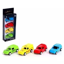 Джип инерционный «Гонка», набор 4 штуки