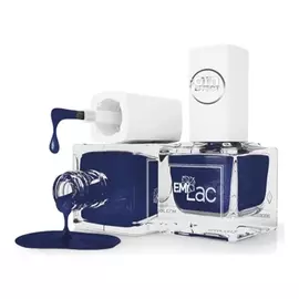 E.milac, ультрастойкий лак №071 королевский синий Gel Effect, 9 мл