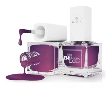 E.milac, ультрастойкий лак №074 магнетизм Gel Effect, 9 мл