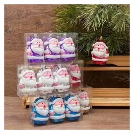 Елочное украшение Дед Мор 8 см 3 шт