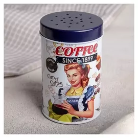 Емкость для сыпучих продуктов 100 мл Coffee, с ручкой