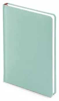 Ежедневник недатированный а5+, 136л, Velvet зефирный мятный 3-115/36
