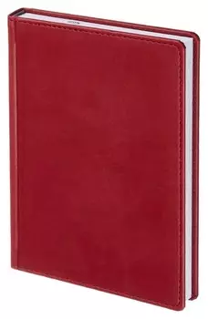 Ежедневник недатированный бордо,а5,143х210мм,176л,attache сиам