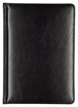 Ежедневник недатированный черн,а5,145х205мм,136л, Sidney Nebraska 3-128/02