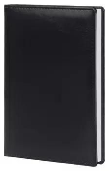 Ежедневник недатированный черный а5 352 страницы Agenda