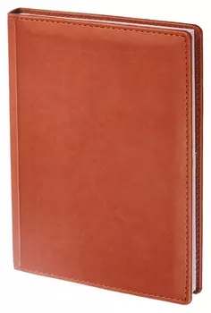 Ежедневник недатированный коричнев,а5,148х218мм,176л,attache вива