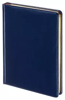 Ежедневник недатированный синий,а5,145х205мм,136л, Sidney Nebraska