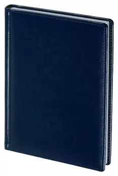 Ежедневник недатированный синий, А5, 148x218, 352стр, Agenda