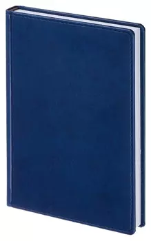 Ежедневник недатированный синий а5 176л attache сиам