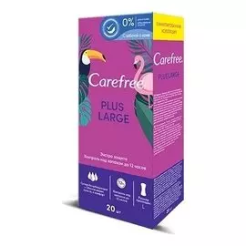 Ежедневные прокладки экстра защита с легким ароматом большой размер Plus Large (Количество 20 шт)