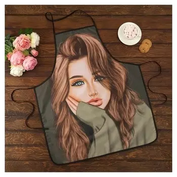 Фартук этель Love Life "Крутая" 70х80см, 100%пэ