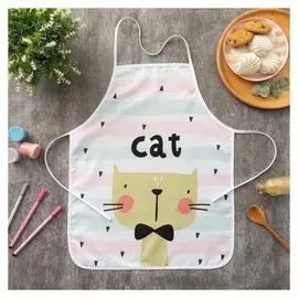 Фартук детский этель "Cat", 40*50 см, 100% п/э