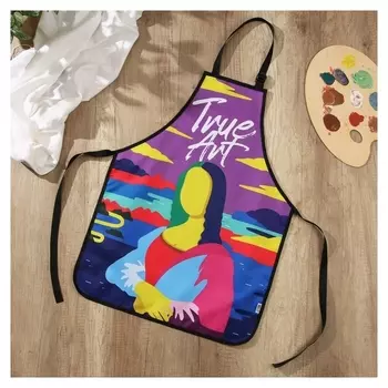 Фартук художественный, 100% п/э True Art, 55 х 75 см