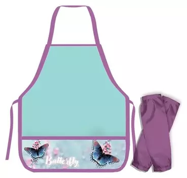 Фартук и нарукавники для труда "Butterfly"