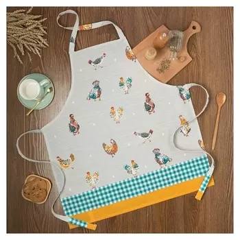 Фартук "Этель" Chicken Ranch 55х70 см, 100% хлопок, репс 210 г/м2