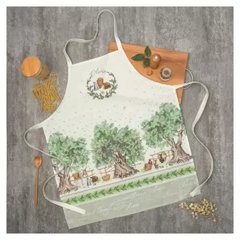 Фартук «Этель: Olivia» 70х60 см, 100% хлопок, саржа 190 гр/м²