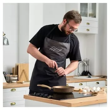 Фартук "Этель" Шеф 73х71 см см, 100% хл, саржа 190 гр/м2