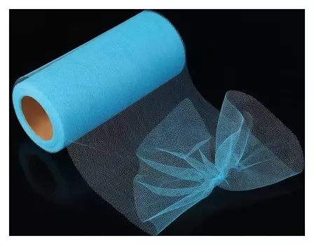 Фатин, 15 см, 11 ± 1 г/кв.м, 23 ± 1 м, цвет голубой №15