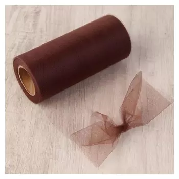 Фатин, 15 см, 11 ± 1 г/кв.м, 23 ± 1 м, цвет коричневый №10