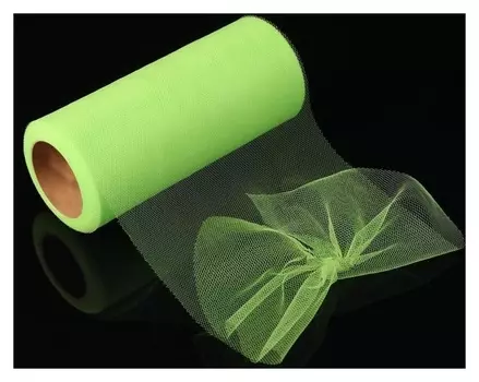 Фатин, 15 см, 11 ± 1 г/кв.м, 23 ± 1 м, цвет зелёный №3