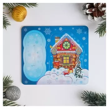 Фигура на подставке "Сказочная избушка"