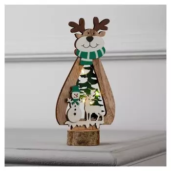 Фигура световая "Олененок", 18х12х6, 6led, тёплое белое