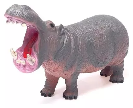 Фигурка животного «Бегемот», длина 26 см