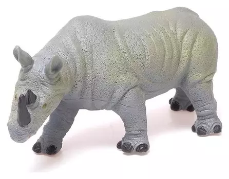 Фигурка животного «Белый носорог», длина 28 см