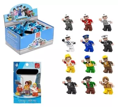 Фигурки для конструктора Ausini, серия «Город»