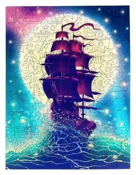 Фигурный пазл «Корабль»