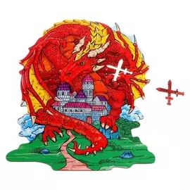 Фигурный пазл Maxi «Во власти дракона»