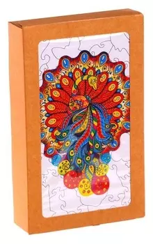 Фигурный пазл «Райская пташка»