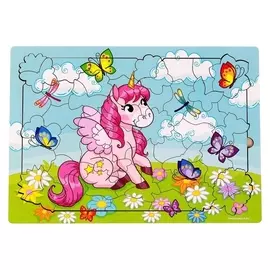 Фигурный пазл «Волшебная поляна»