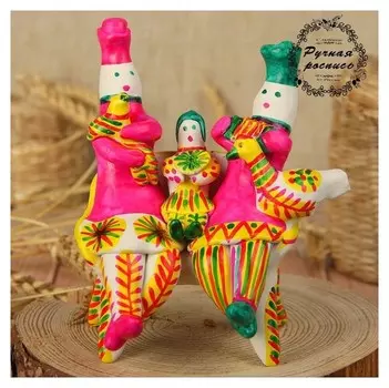 Филимоновская игрушка «Лавочка №3»