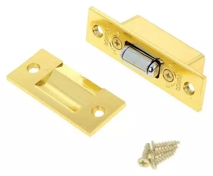 Фиксатор дверной, роликовый, цвет золото