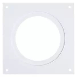 Фланец "Космовент" лф100, выход D=100 мм, присоеденительный, квадратный