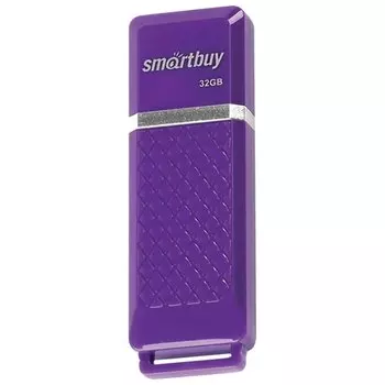 Флэш-диск 32 GB, SMARTBUY Quartz, USB 2.0, фиолетовый