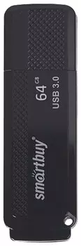Флэш-диск 64 GB SMARTBUY Dock USB 3.0, черный